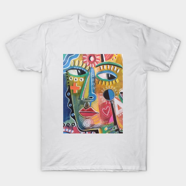 art face T-Shirt by Daria Kusto